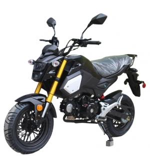 Boss Motor 125cc Vader 125 Special Edition, with Manual Transmission, Electric Start! Dual Headlights! Big 12" Wheels