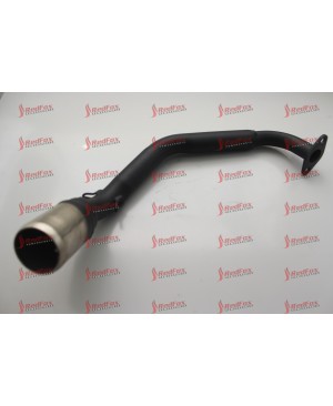 Muffler front pipe (with air supply)