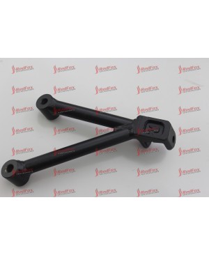 Rear foot rest bracket (right)