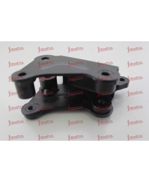 Left shock absorber mounting seat