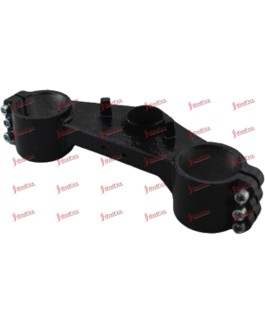 Front shock connection plate