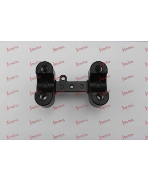 Lower pressing block handle bar