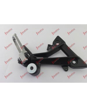Rear left foot rest combination