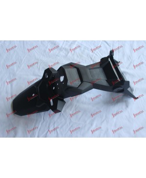 Rear wheel fender