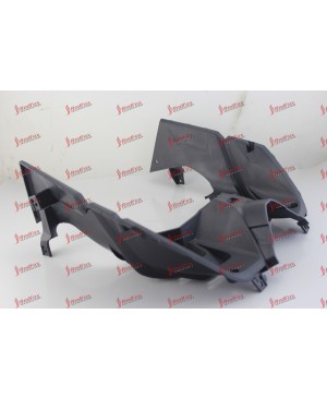 Front connecting strip of side cover