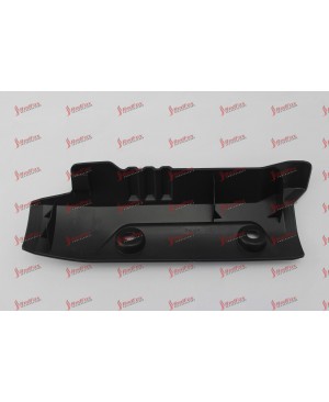 Front absorber shield left