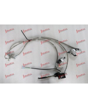 Front disc brake assembly