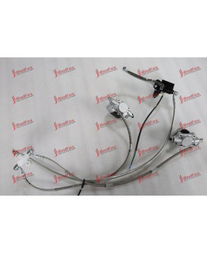 Front disc brake assembly