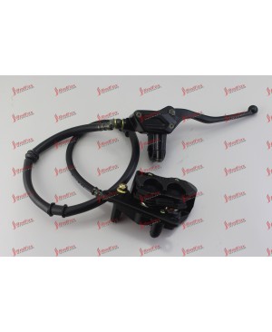 Front disc brake assembly