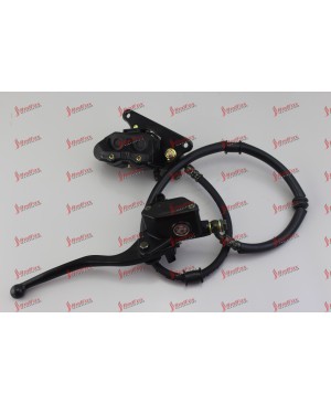 Front disc brake assembly