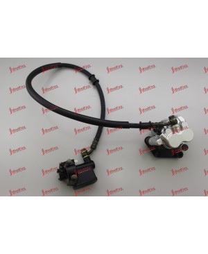 Front disc brake assembly