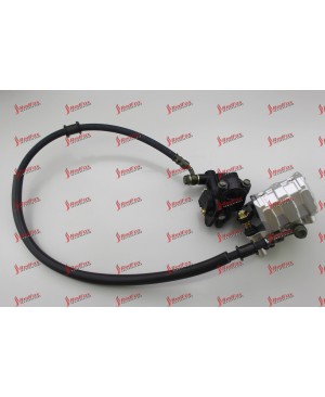 Front disc brake assembly