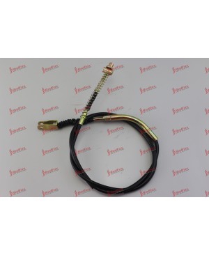 Foot brake cable