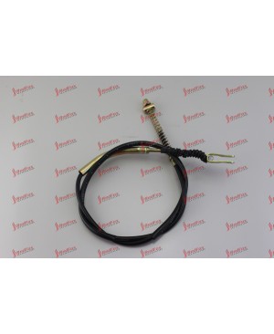 Foot brake cable