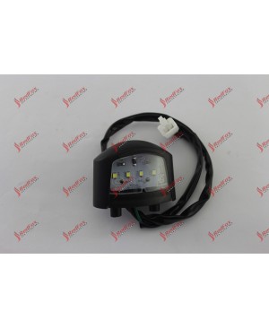 Rear License Plate Light Assembly