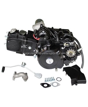 110CC 4 Stroke 3 Speed Auto With Reverse Engine Motor for ATV GOKART 3+1