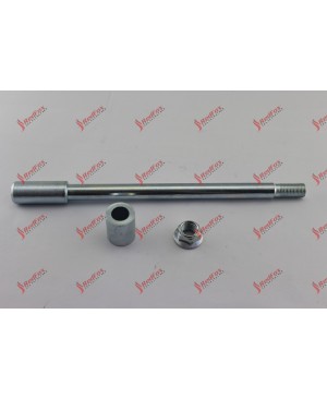 Front wheel axle