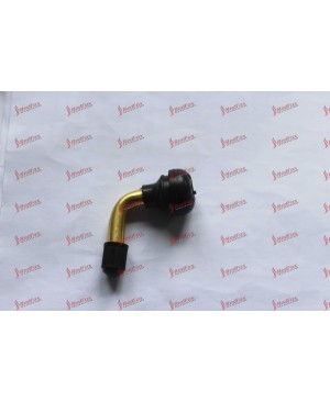 Motorcycle Black TR412 Tire valve Stems Short Moped Scooter