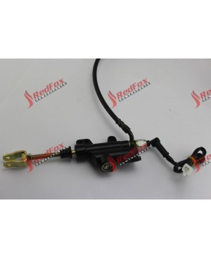 Rear disc brake front pump