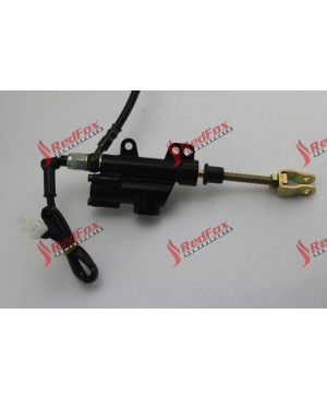 Rear disc brake front pump
