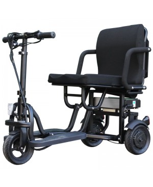 350W Portable folding Electric Mobility Scooter with lithium Battery , Easy to ride and carry