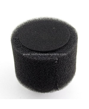 Black 35mm Bent Foam Air Filter Cleaner for 110cc Quad Dirt Bike ATV Buggy