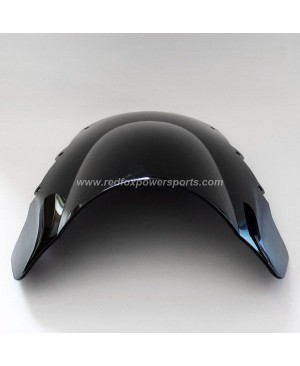 Black ABS Windshield Windscreen for HONDA CBR1100XX 97-09 BLACK DIRD