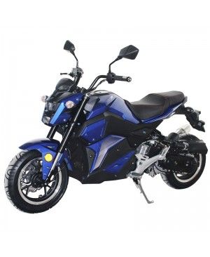 50cc Gas Motorcycle DF SVT with CVT Auto Tranny, Aluminum Wheels