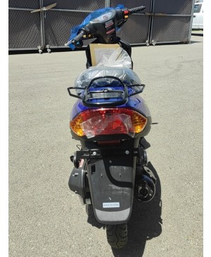 50cc Gas Scooter Moped Express Blue with Auto Transmission (Brand New, Ready to Ride)