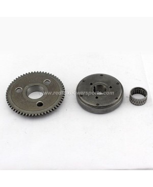 Over-running Clutch for GY6 150cc Moped Scooter Motorcycle Bike ATV GO-KART