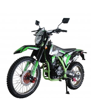 300cc Dirt Bike with Single cylinder, 4-stroke,Air-cooled,Big 21/18 inch wheelsc