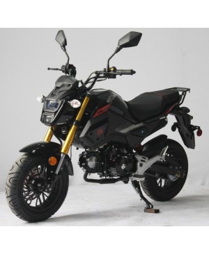 Boss Motor 125cc Vader 125 Special Edition, with Manual Transmission, Electric Start! Dual Headlights! Big 12" Wheels
