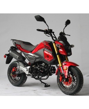 Boss Motor 125cc Vader 125 Special Edition, with Manual Transmission, Electric Start! Dual Headlights! Big 12" Wheels