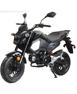 Boss Motor 125cc Vader 125 Special Edition, with Manual Transmission, Electric Start! Dual Headlights! Big 12" Wheels