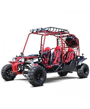 200cc Adult Gas Go-Kart 4 Seater DF GHG with Auto Tranny/Reverse Gear