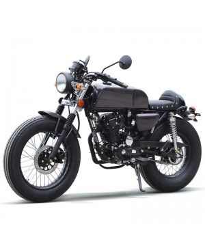 250cc Motorcycle RTD Retro Bike, 5spd, F17/R15 Wheels with Beefy Tire