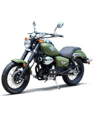 250cc Motorycle RTR Retro style Bike, 5spd manual, Dual Muffler