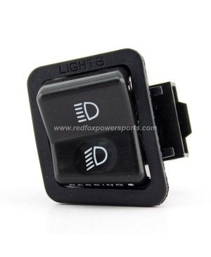 High Low Beam Switch Button Fits for GY6 150cc Moped Scooter Motorcycle