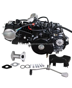 125CC 4 Stroke 3 Speed Auto With Reverse Engine Motor for ATV GOKART 3+1