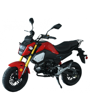 Boss Motor 125cc Vader 125 Special Edition, with Manual Transmission, Electric Start! Dual Headlights! Big 12" Wheels