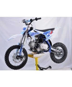 110cc Dirt Bike RF ZOOME S3-110 with Semi-automatic 4 Speed, F14/R12 Wheel, Cradle Type Steel Tube Frame, Inverted Fork