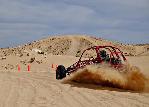 Go Kart Driving in Dessert