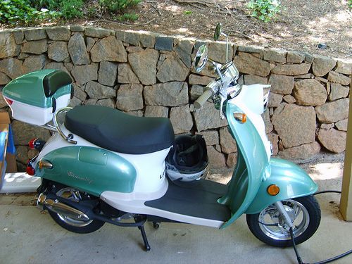 Green Scooter