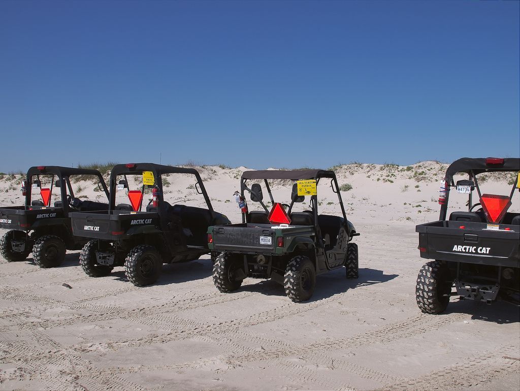 utv in desert